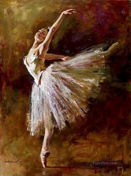 Dancing Ballet Painting - nude Ballet 41